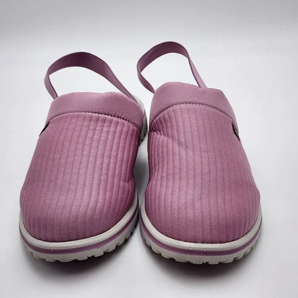 L.L. Bean Kids' Airlight Light Purple Slippers Elastic Strap Sz 5-6 Women's‎ 7-8